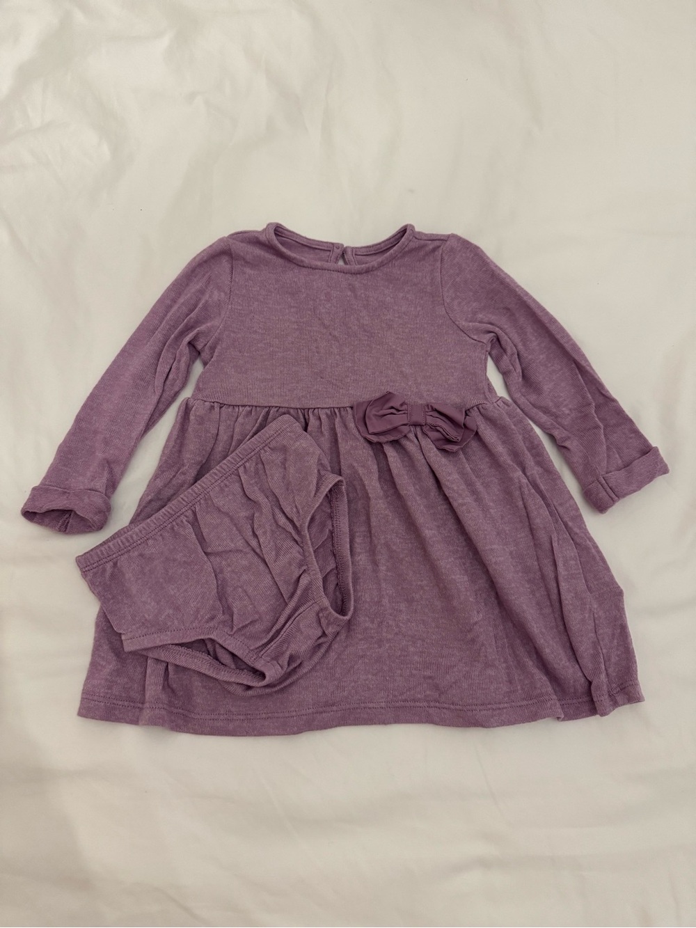 9M Baby Girl Long Sleeve Dress
